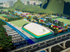 Надувний спортивний парк Air Dome у парку Riverside