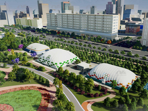 Sports Air Domes in Sportpark