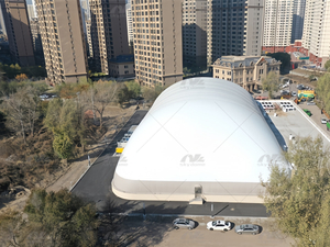 ສູນກິລານ້ຳກ້ອນທີ່ມີ Membrane Inflatable Air Dome ທີ່ມີຄຸນນະພາບສູງ