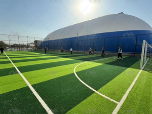 Spor Parkı i&ccedil;in B&uuml;y&uuml;k Badminton Hava Kubbesi