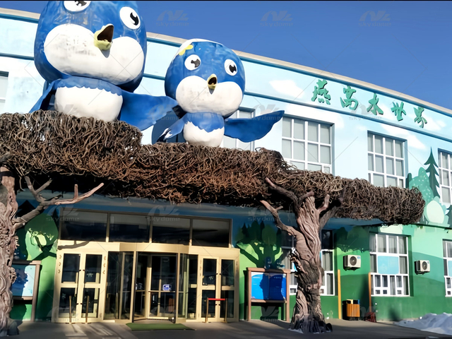  D&ocirc;me de parc aquatique pour les loisirs avec une r&eacute;sistance &eacute;lev&eacute;e au vent