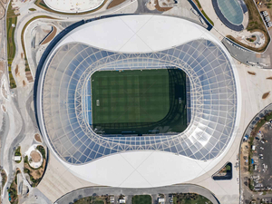 Aangepaste stalen luchtmembraanstructuur voor voetbalstadion
