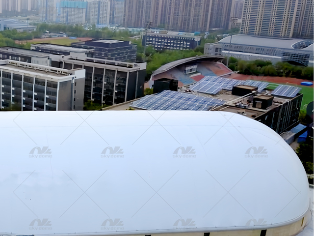 ሁለገብ የተነደፈ የመዝናኛ Inflatable Membrane መዋቅራዊ የአየር ዶም