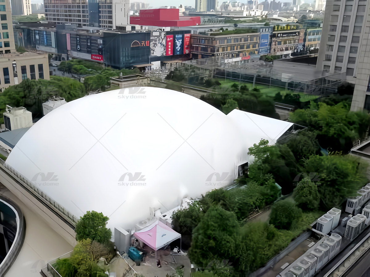 ປະເພດກິລາ Application Inflatable Membrane Structure Air Dome