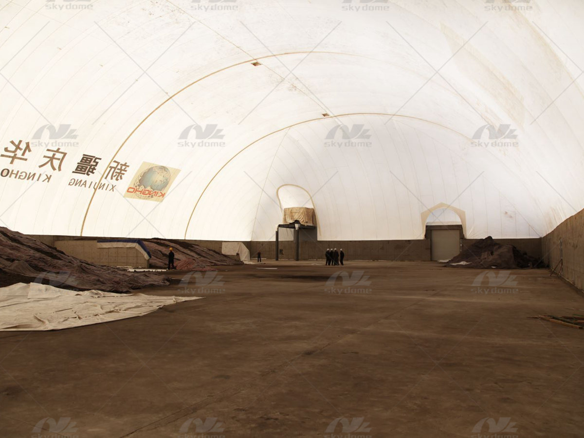 Air Dome កន្លែងផ្ទុកឧស្សាហកម្មតាមបំណង