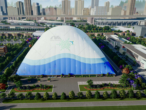 Ice Skating Aeris Inflatable Dome