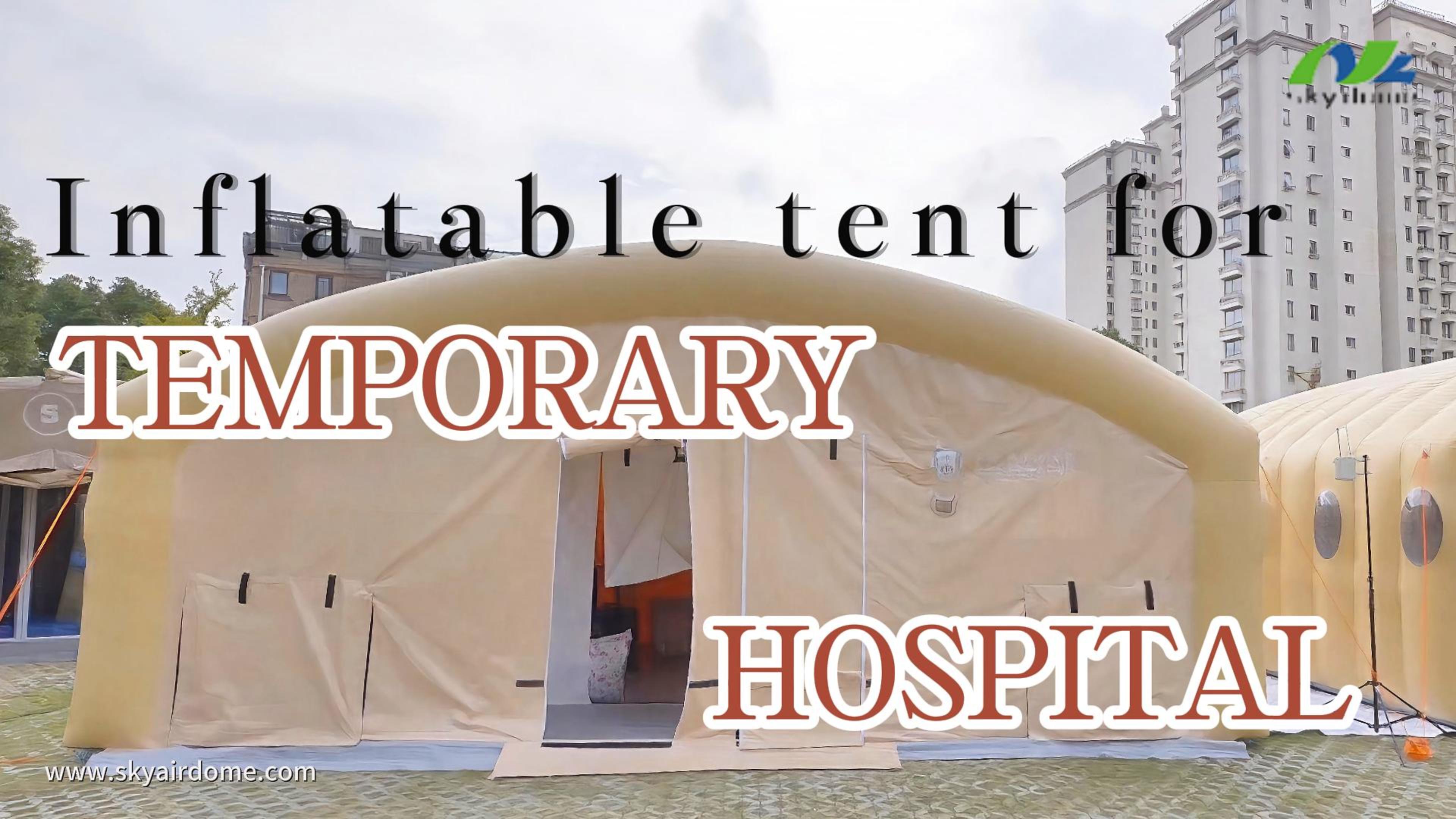 Inflatable tent para sa Temporary Hospital