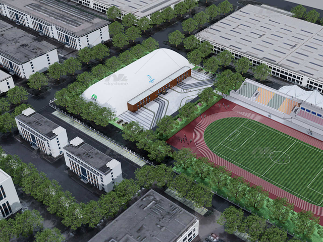 Sports Air Dome ສໍາລັບ Indoor Football Stadium