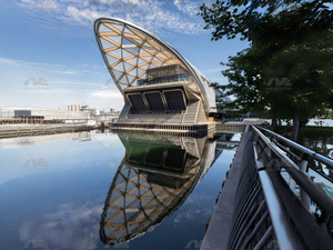 Waterdichte PTFE ETFE luchtmembraanstructuur