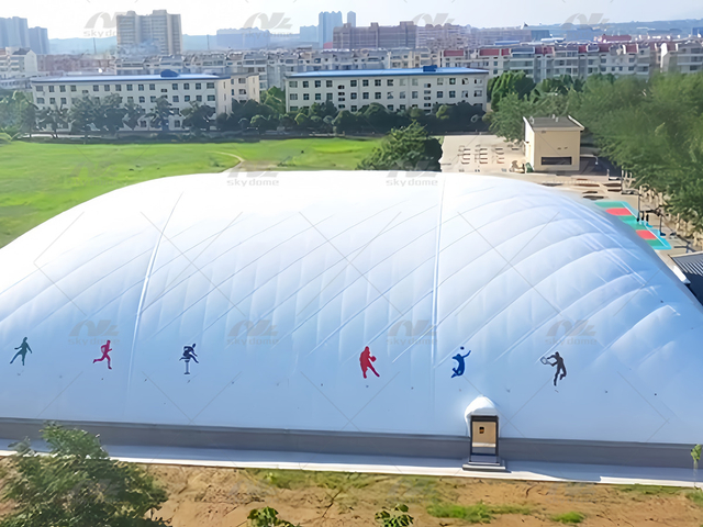 Sports Air Dome for Residents' Fitnesscenter
