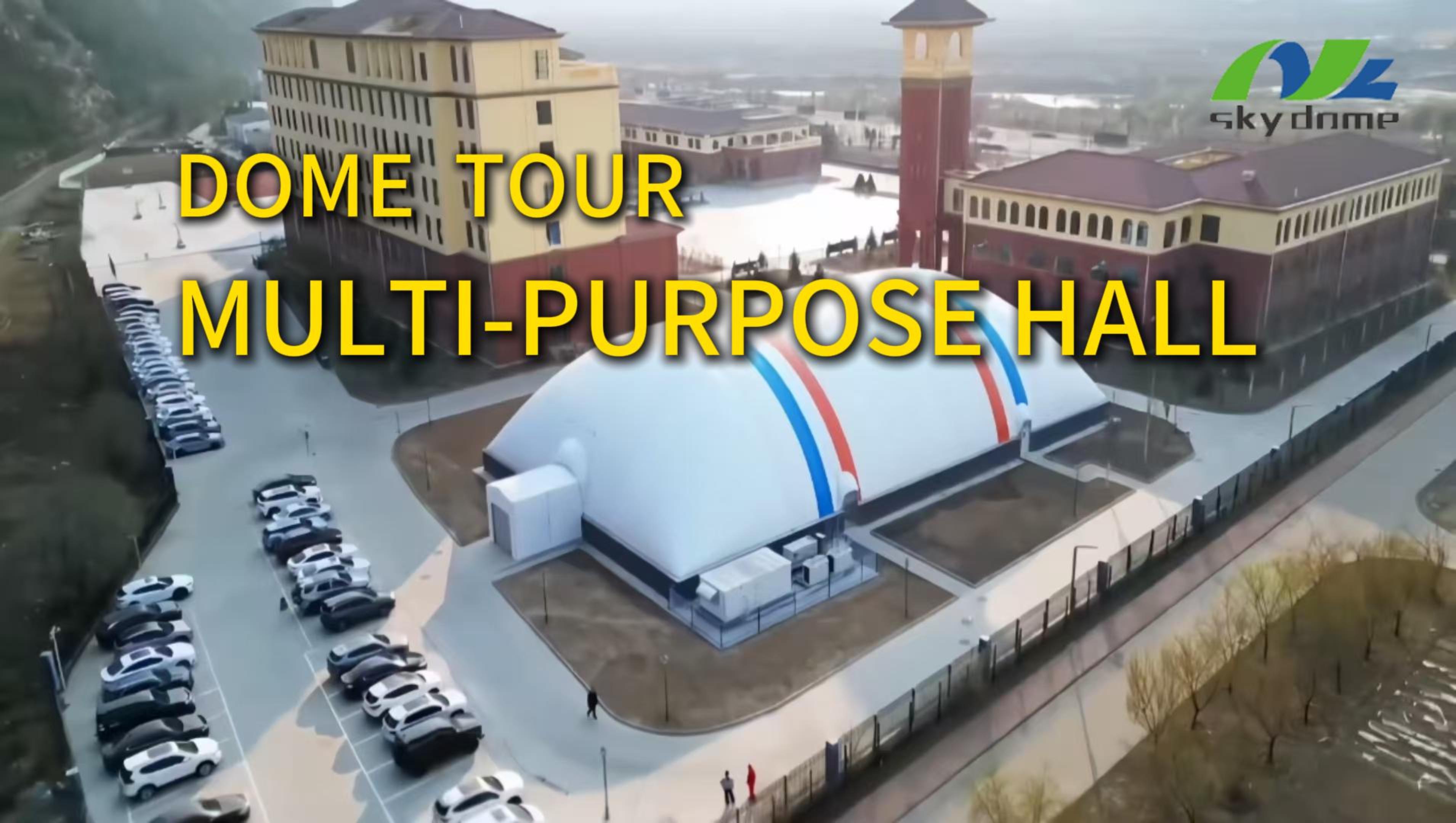 Traglufthalle f&uuml;r Mehrzweckhalle